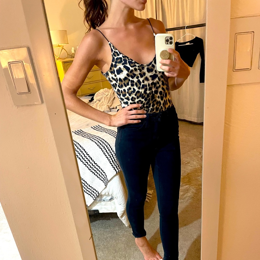 Cheetah Print Bodysuit